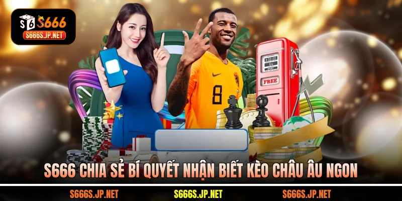 S666 chia sẻ bí quyết nhận biết kèo châu Âu ngon
